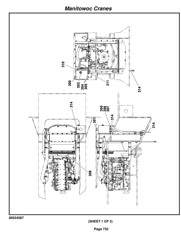 Grove RT890E Crane Parts Manual 231789 2011-3