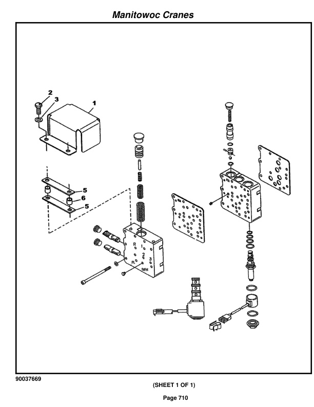 Grove RT890E Crane Parts Manual 232721 2016-3