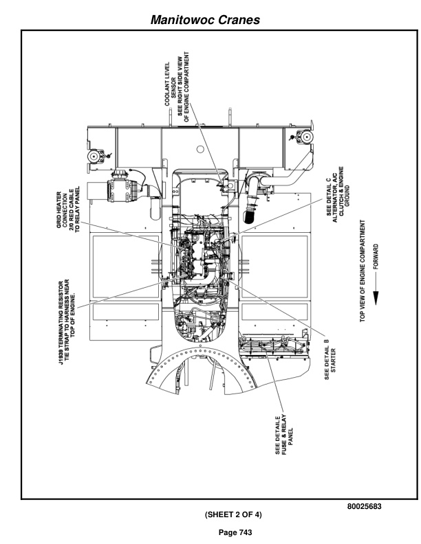 Grove RT890E Crane Parts Manual 232730 2012-3