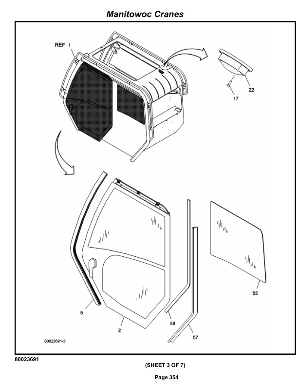 Grove RT890E Crane Parts Manual 234282 2013-2