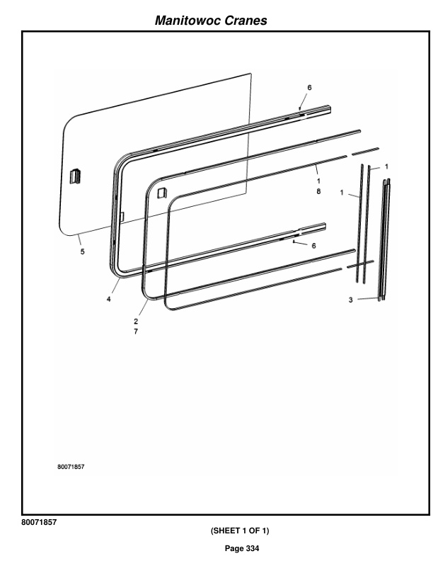 Grove RT890E Crane Parts Manual 235426 2015-2
