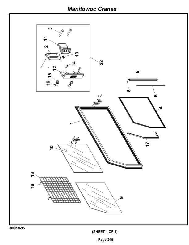 Grove RT890E Crane Parts Manual 280060 2013-2