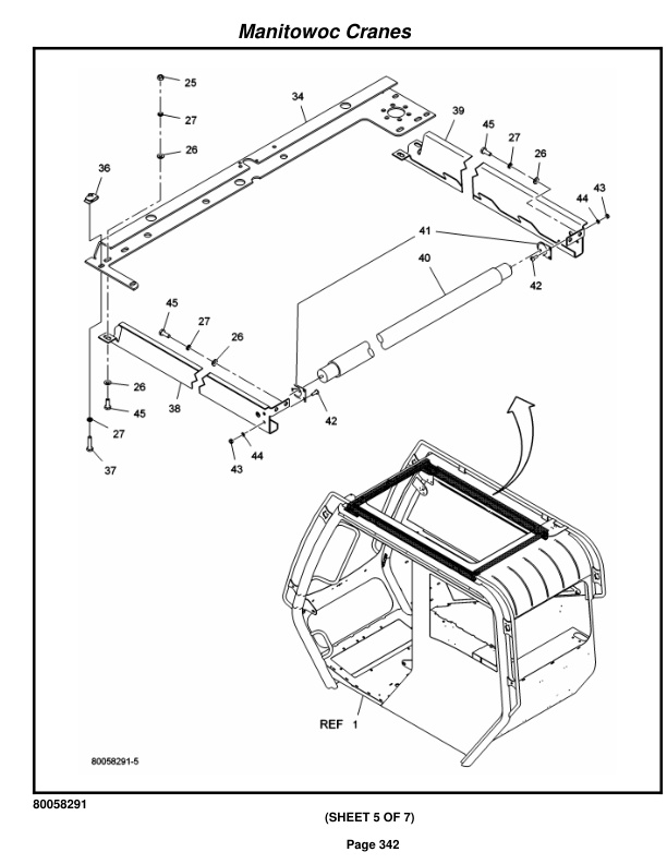 Grove RT890E Crane Parts Manual 280166 2017-2