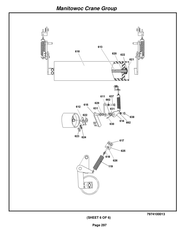 Grove RT890E3 Crane Parts Manual 226488 2007-2