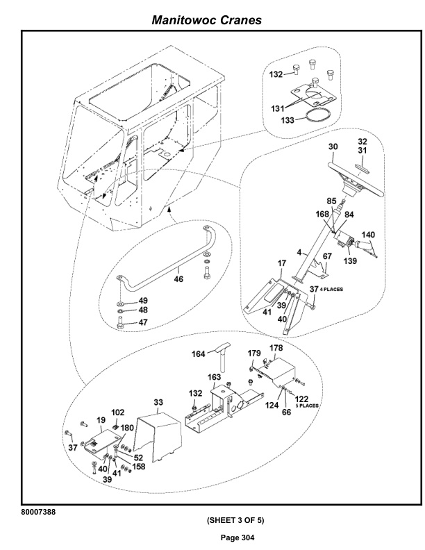 Grove RT890E3 Crane Parts Manual 229720 2014-2