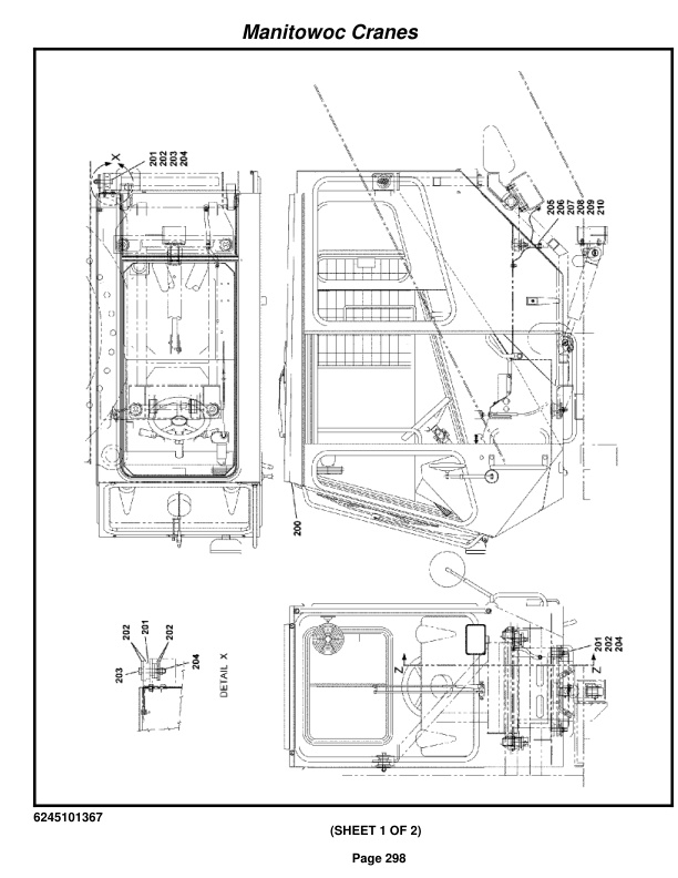 Grove RT890E3 Crane Parts Manual 229766 2016-2
