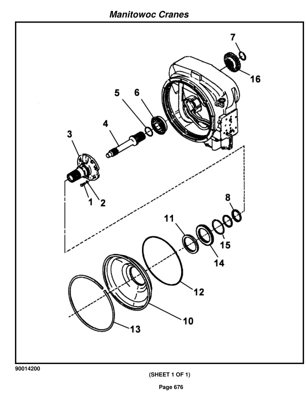 Grove RT890E3 Crane Parts Manual 230284 2014-3