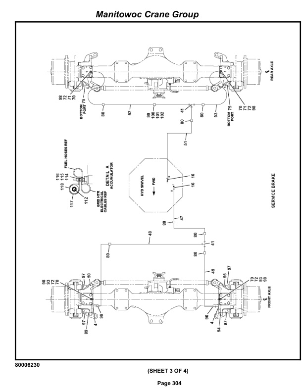 Grove RT890E3 Crane Parts Manual 230334 2009-2