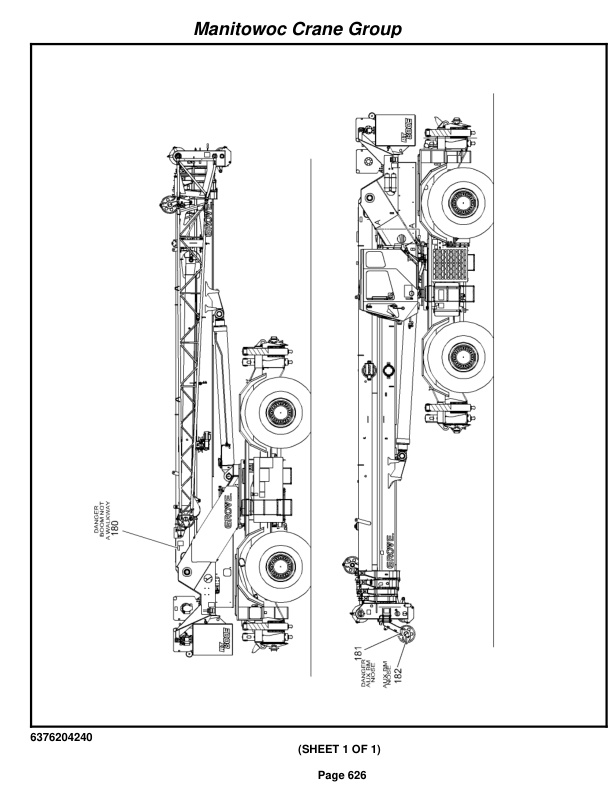 Grove RT890E3 Crane Parts Manual 230724 2009-3