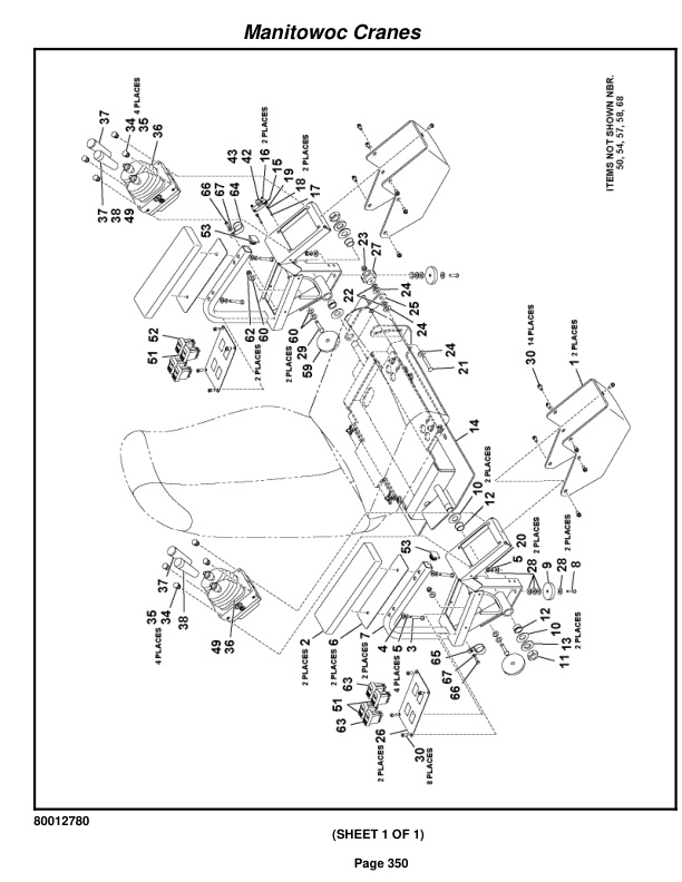 Grove RT890E3 Crane Parts Manual 230930 2010-2