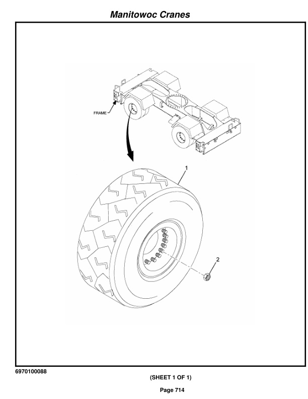 Grove RT9000E Crane Parts Manual 223010 2015-3