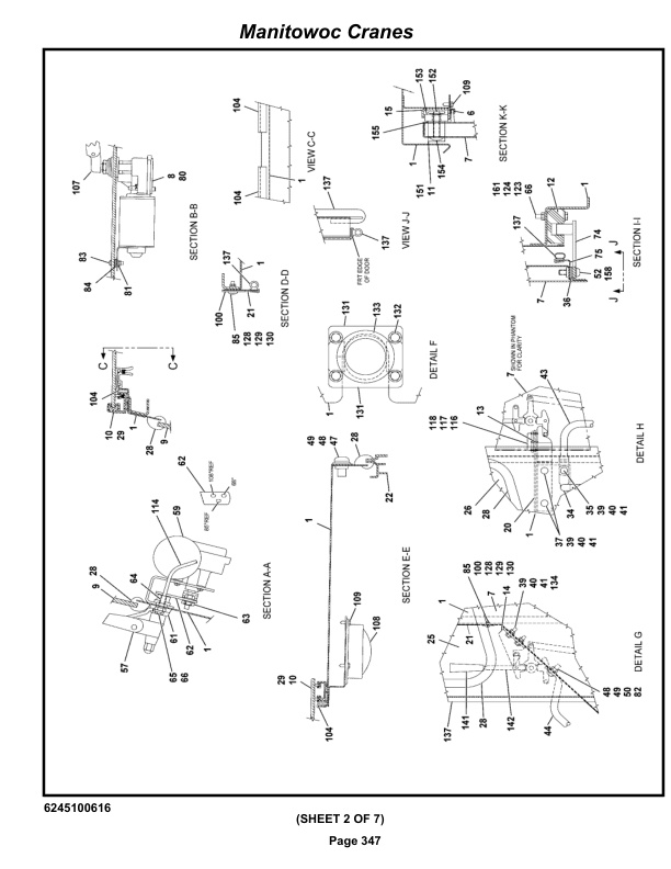 Grove RT9000E Crane Parts Manual 224439 2019-2