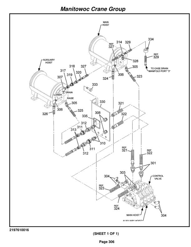 Grove RT9000E Crane Parts Manual 227170 2007-2