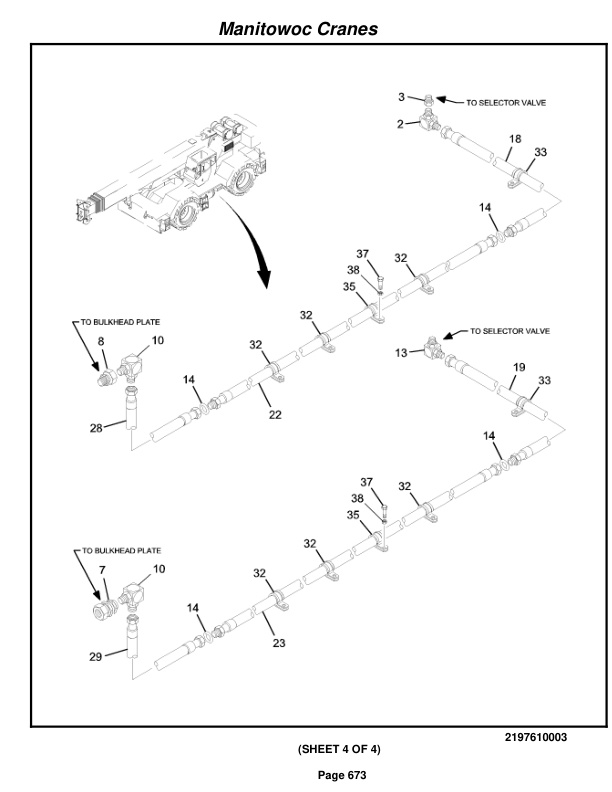 Grove RT9000E Crane Parts Manual 228083 2009-3