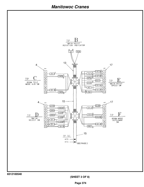 Grove RT9000E Crane Parts Manual 229280 2011-2