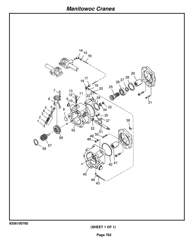 Grove RT9000E Crane Parts Manual 229280 2011-3