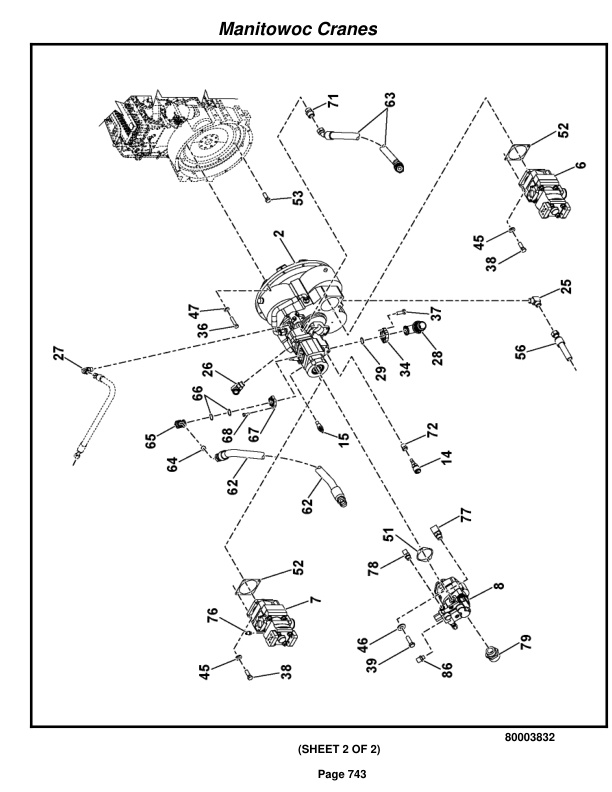 Grove RT9000E Crane Parts Manual 229741 2016-3