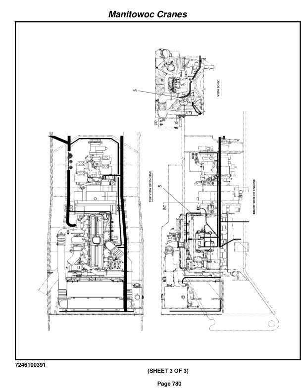 Grove RT9000E Crane Parts Manual 230333 2011-3