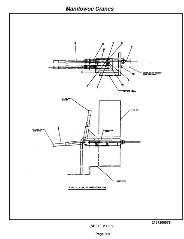 Grove RT9100 Crane Parts Manual 83270 2021-2