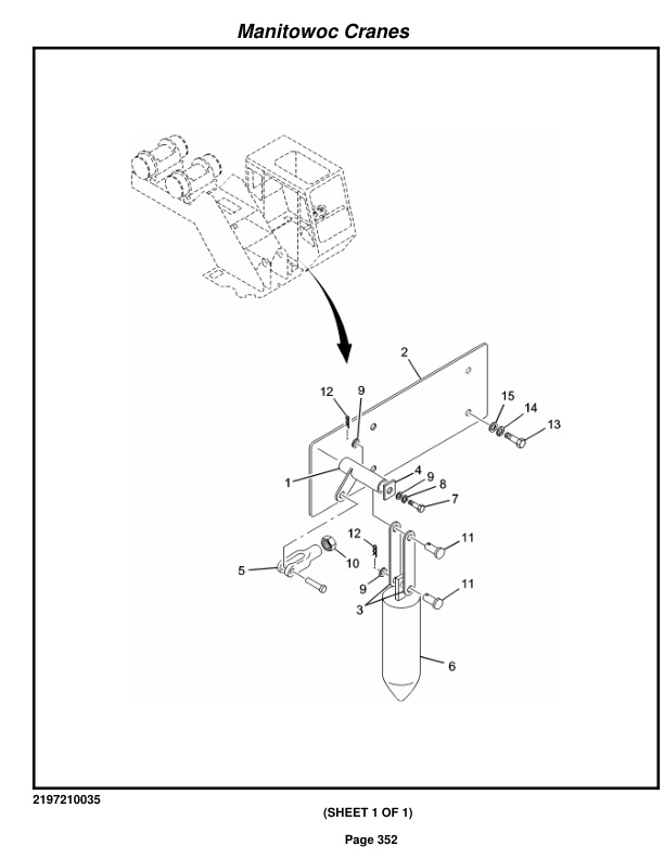 Grove RT9130E Crane Parts Manual 223234 2015-2