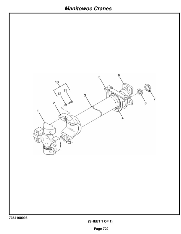 Grove RT9130E Crane Parts Manual 223235 2015-3