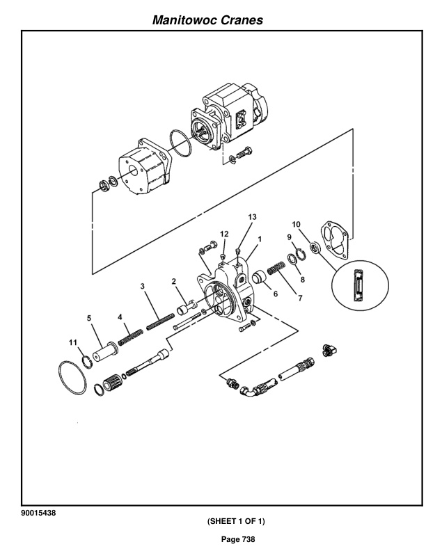 Grove RT9150E Crane Parts Manual 231523 2011-3