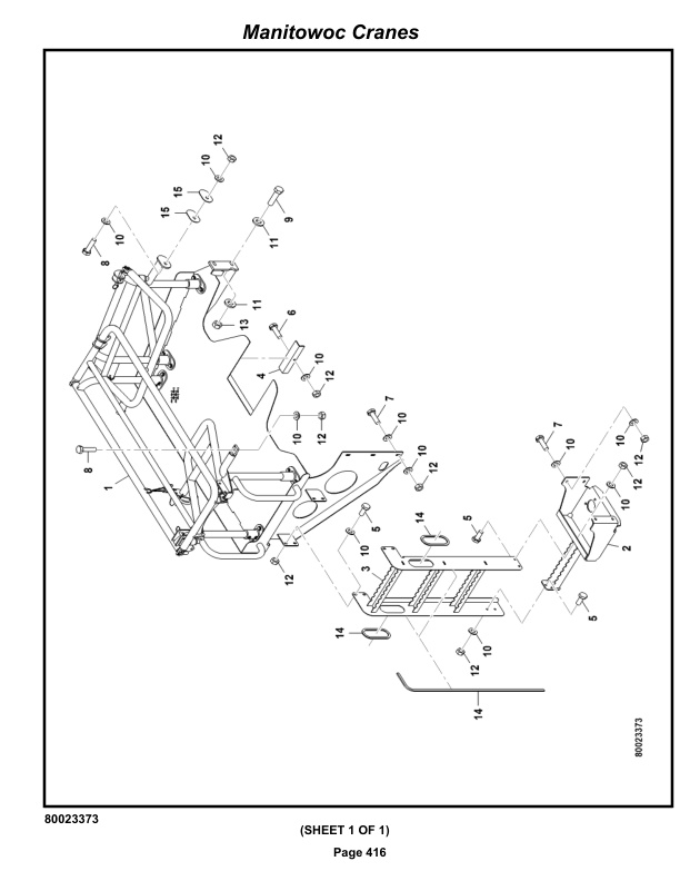 Grove RT9150E Crane Parts Manual 232129 2019-2