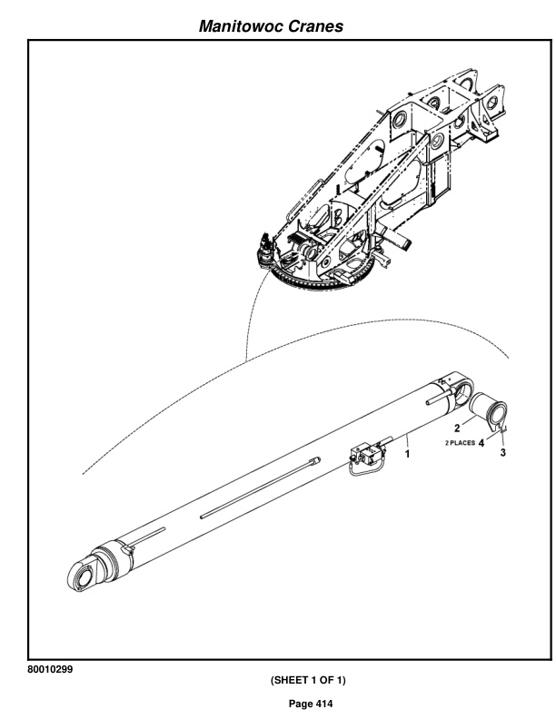 Grove RT9150E Crane Parts Manual 232338 2012-2