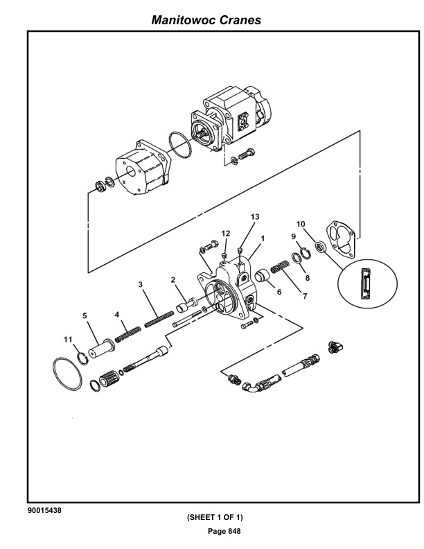 Grove RT9150E Crane Parts Manual 236843 2019-3