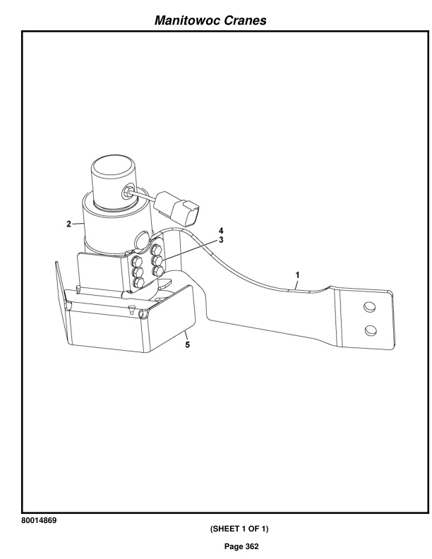 Grove RT9150E Crane Parts Manual 400058 2016-2