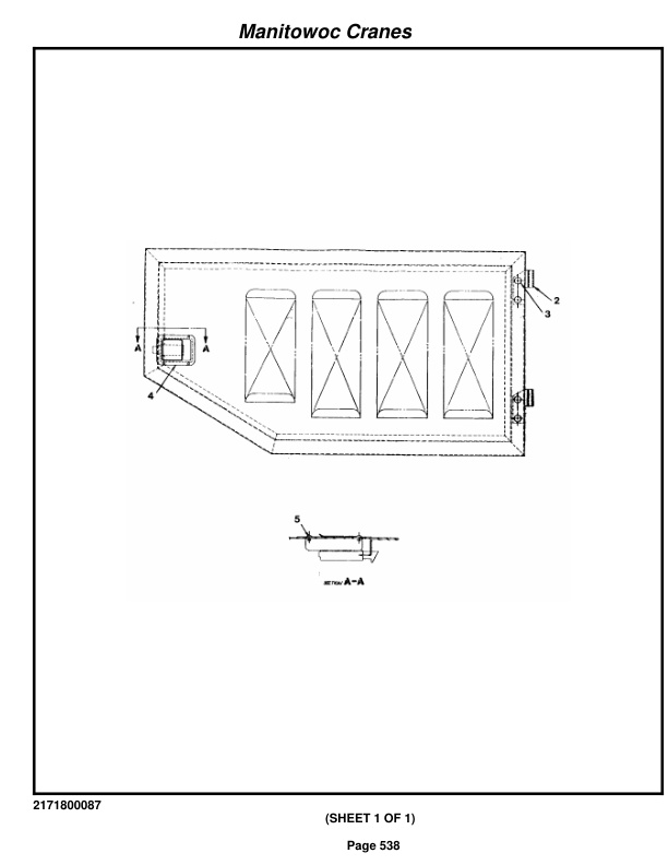 Grove RT980 Crane Parts Manual 44348 2018-3
