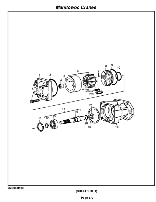 Grove RT990 Crane Parts Manual 76528 2010-2
