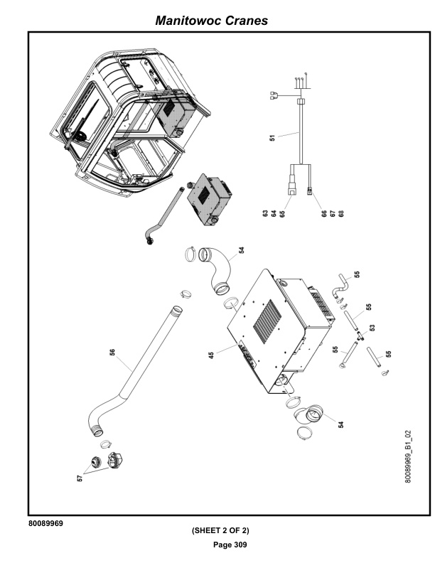 Grove GRT655 - 55US T Crane Parts Manual 235986 2018-2