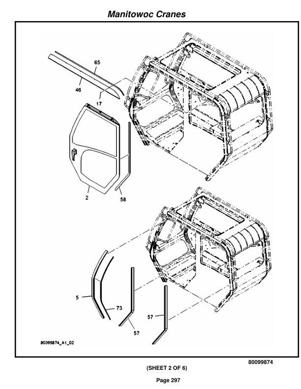 Grove GRT655 - 55US T Crane Parts Manual 236185 2018-2