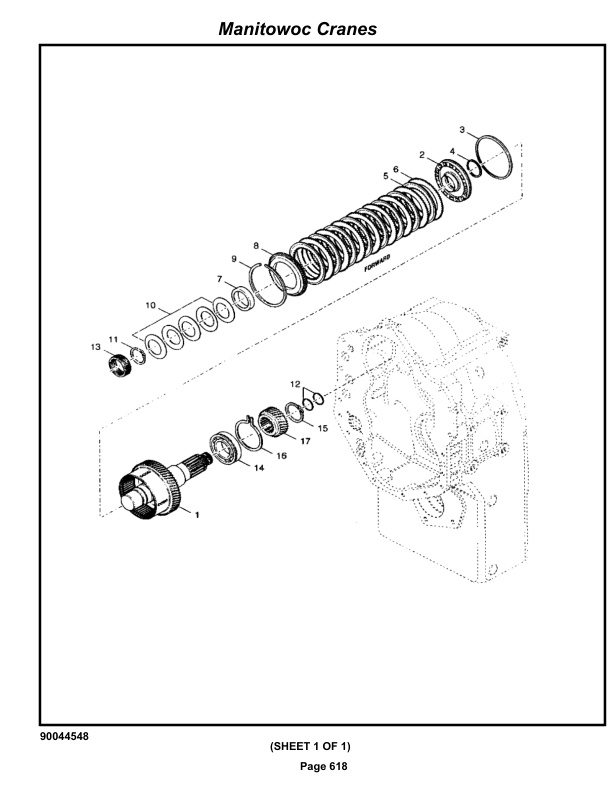 Grove GRT655 - 55US T Crane Parts Manual 236366 2019-3