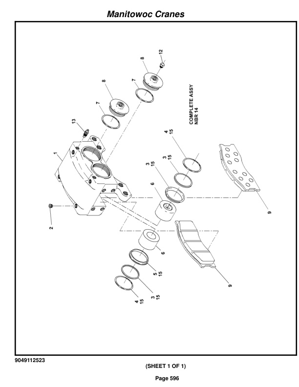 Grove GRT655L - 55US Crane Parts Manual 236161 2018-3