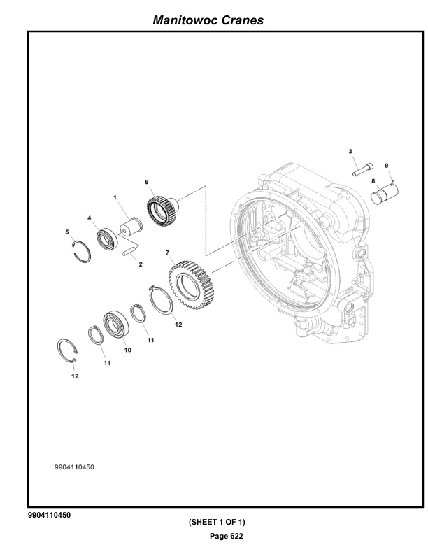 Grove GRT655L - 55US Crane Parts Manual 236266 2018-3