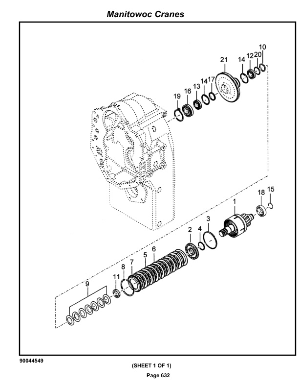 Grove GRT655L - 55US Crane Parts Manual 236498 2019-3