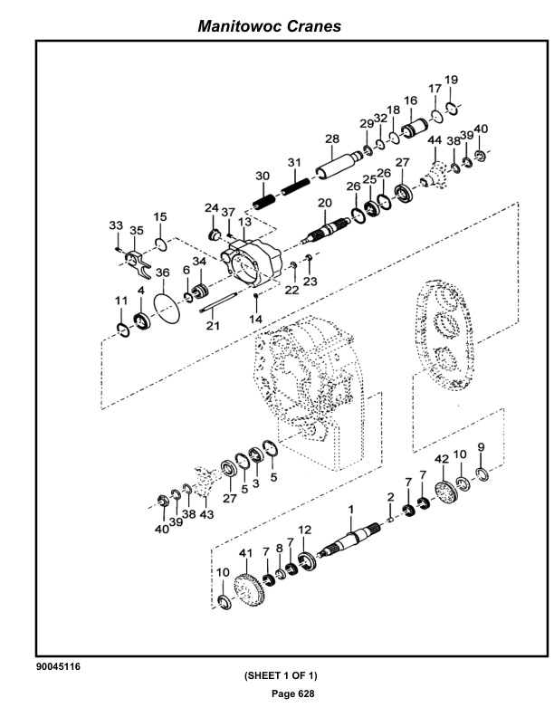 Grove GRT655L - 55US Crane Parts Manual 236500 2019-3