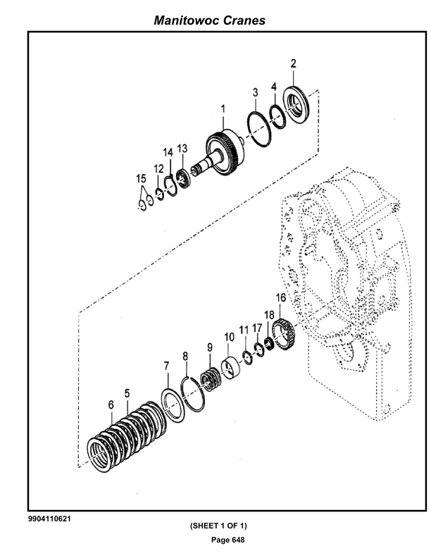 Grove GRT655L - 55US Crane Parts Manual 236581 2019-3