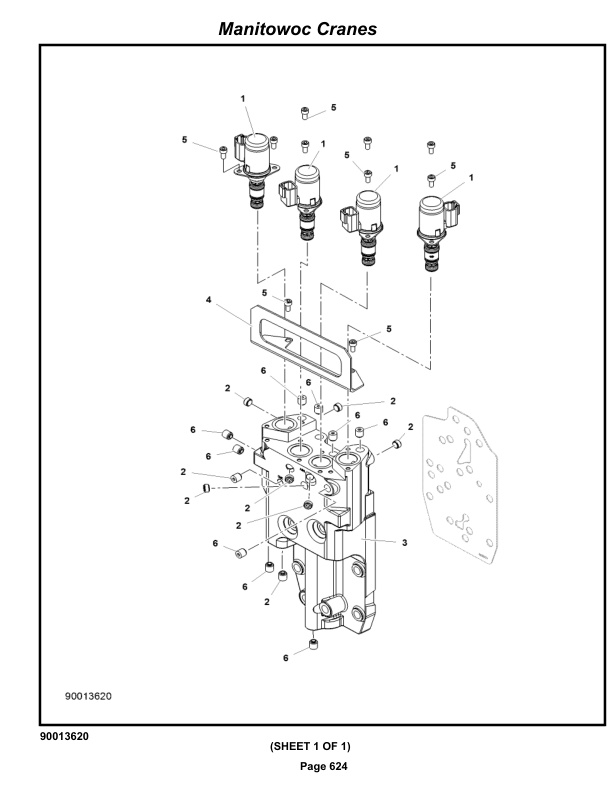 Grove GRT655L - 55US Crane Parts Manual 236862 2020-3