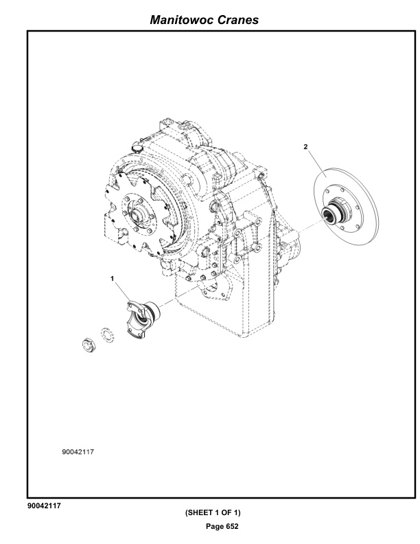 Grove GRT655L - 55US Crane Parts Manual 237054 2021-3