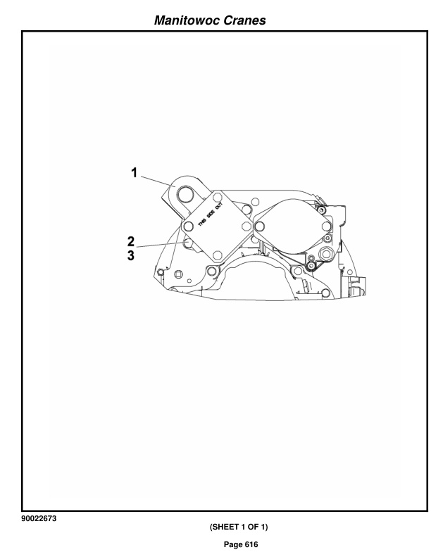 Grove RT650E - 50US T Crane Parts Manual 234587 2014-3