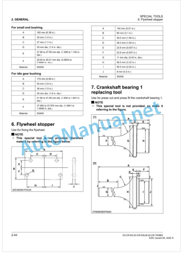 Kubota 03-CR-E5, 03-CR-E5LM, 03-CR-TE5BG Diesel Engine Workshop Manual PDF-2