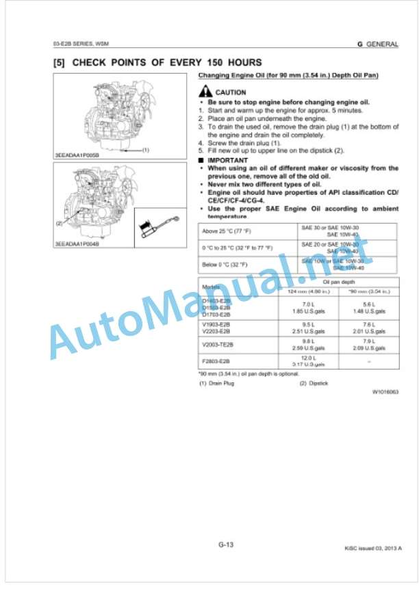 Kubota 03-E2B Series Diesel Engine Workshop Manual PDF-2