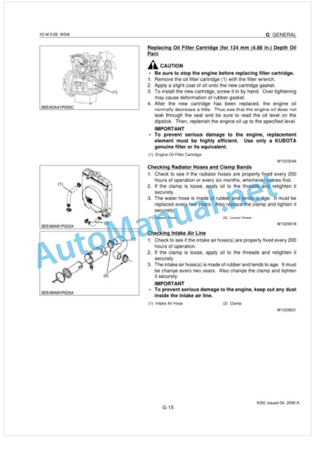 Kubota 03-M-E2B Series Diesel Engine Workshop Manual PDF-2