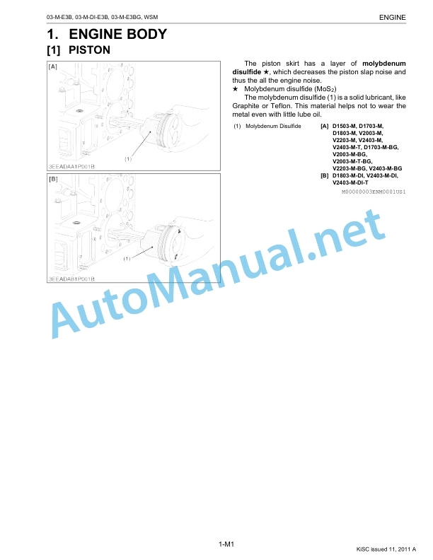 Kubota 03-M-E3B Series, 03-M-DI-E3B Series, 03 Workshop Manual PDF-3