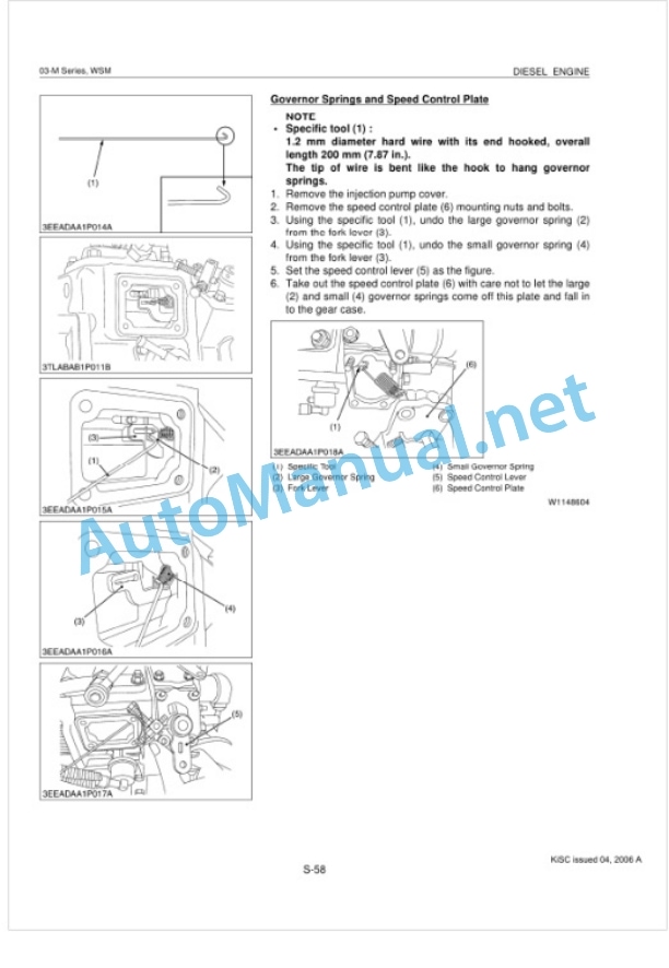 Kubota 03-M Series Diesel Engine Workshop Manual PDF-4