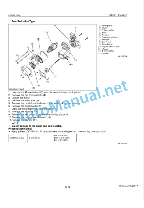 Kubota 05-E3B Series Diesel Engine Workshop Manual PDF-5