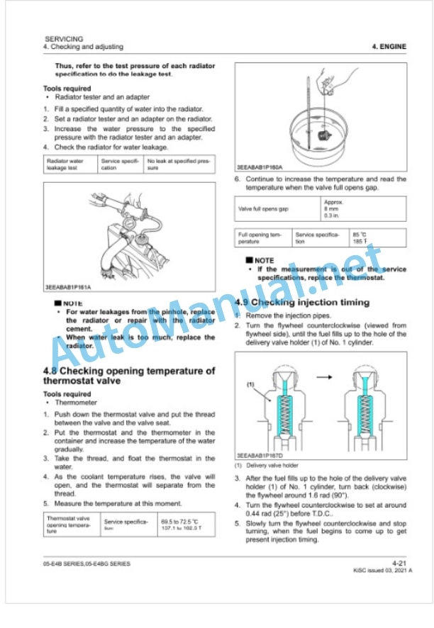 Kubota 05-E4B Series, 05-E4BG Series Diesel Engine Workshop Manual PDF-4